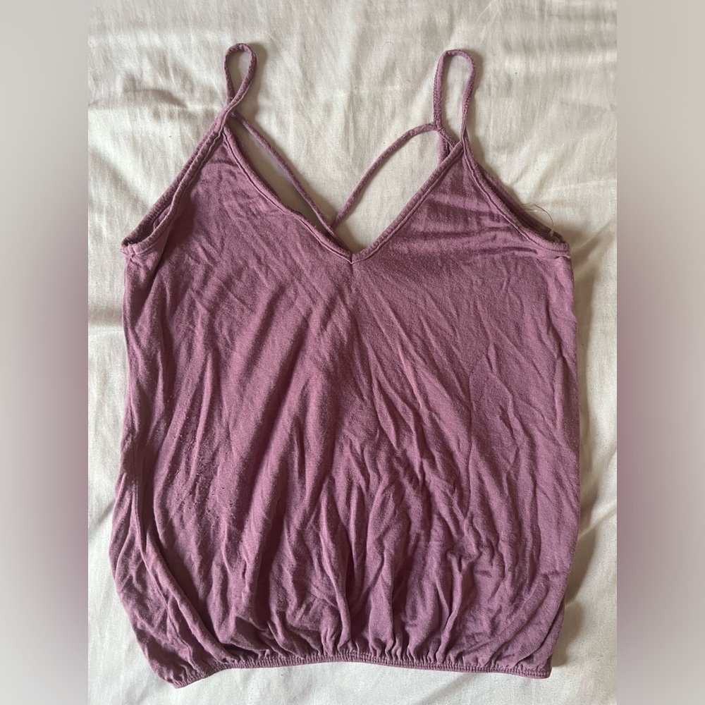 Dusty purple tank top
